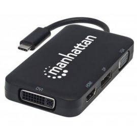 Docking 4-1 Usb-C A Hdmi Vga Displayport Dvi-I 4K M-H