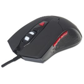Mouse Optico Gaming Usb 6 Botones Negro C/Luz