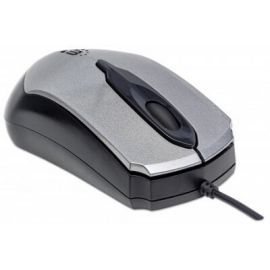 Mouse Optico Usb Edge Alambrico Gris