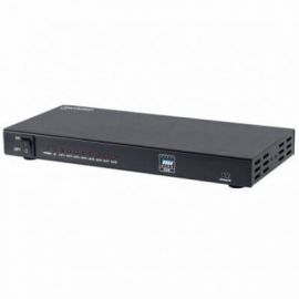 Video Splitter HDMI 4K MANHATTAN de 8 puertosNegro, HDMI, HDMI, HDMI, Hembra/hembra
