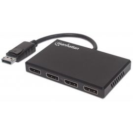 Video Splitter Manhattan Displayport 1 DP In : 4 DP Out UHD