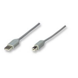 Cable Usb A-B 3.0M Impresora Gris