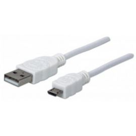 Cable Usb 2.0 A-Micro B 1.0M Blanco