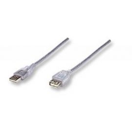 Cable Usb V2.0 Ext. 3.0M Plata