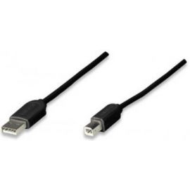 Cable Usb A-B 1.8M Impresora Negro