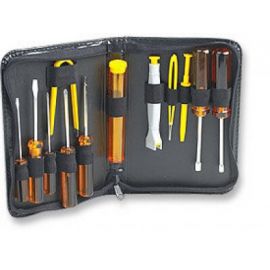 Kit de herramientas MANHATTAN 400077Vinilo, Negro, No, Negro