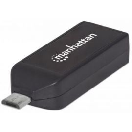 Adaptador Manhattan OTG Micro USB 2.0 a USB 2.0P/Smartphones y Tablet Android 3.1 y Posteriores