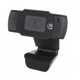 Webcam Usb Full Hd, Dos Megapíxeles, 1080P Full Hd, Conector Usb-A, Micrófono Integrado, Base Ajustable, 30 Fps, Negro.