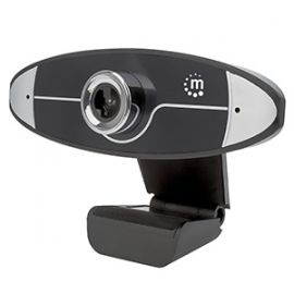 Webcam Usb Full Hd, Dos Megapíxeles, 1080P Full Hd, Conector Usb-A, Micrófono Integrado, Base Ajustable, 30 Fps, Negro.
