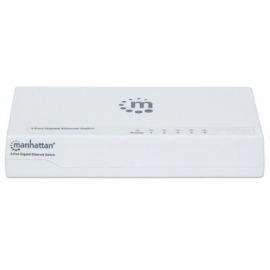 Switch 5 Puertos Gigabit 10/100/1000 Escritorio Blanco