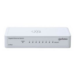Switch 8 Puertos 10/100/1000 Gigabit Rj45 Para Escritorio