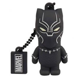 Memoria USB 32 GB MANHATTAN MARVEL BLACK PANTHER, Negro, 32 GB, USB 2.0