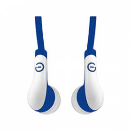 Audifonos De Viaje In-Ear Con Microfono (Azul/Blanco)