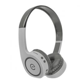 AUDÍFONOS PERFECT CHOICE ON-EAR - Gris, Bluetooth, 3.5 mm, Universal