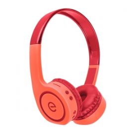 AUDÍFONOS PERFECT CHOICE ON-EAR - Coral, Bluetooth, 3.5 mm, Universal