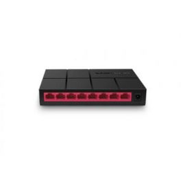 Switch Mercusys Ms108G 8 Puertos RJ45 10/100/1000 Mbps No Administrable para Escritorio