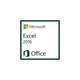 Microsoft Excel 2016 - Licencia - 1 Pc - Académico, Volumen - Idioma Única - Pc