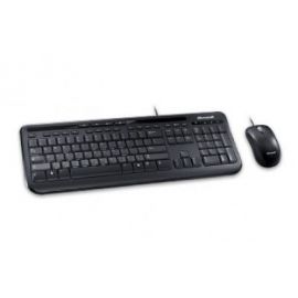 Kit de teclado y mouse MICROSOFTNegro, 400 DPI