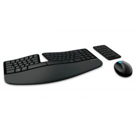 Kit de teclado y mouse MICROSOFT Sculpt Ergonomic Keyboard USBEstándar, Negro