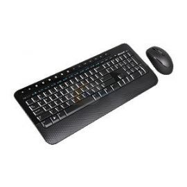 Kit de teclado y mouse en Inglés MICROSOFT Wireless Desktop 2000Negro