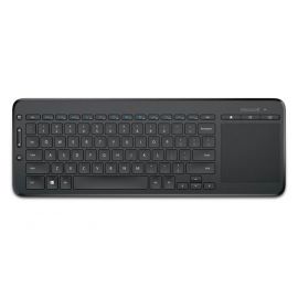 Teclado MICROSOFT All-in-One Media Keyboard - USB, QWERTY, Inalámbrico, Universal, Negro