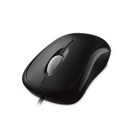 Mouse Microsoft - Usb - Óptico - 3 Botón(Es) - Negro - Cable - 800 Dpi - Rueda De Desplazamiento - Simétrico