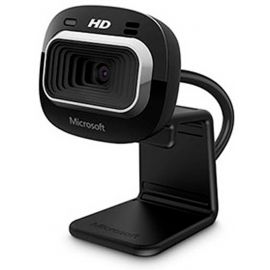 Cámara Web MICROSOFT Lifecam HD-300030 pps, USB, Negro, 1280 x 720 Pixeles