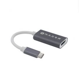 Adaptador Tipo C a HDM Naceb Technology NA-0114 - Plata, USB C, HDMI