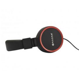 Diadema Naceb Technology NA-0310R - Rojo, 3.5 mm, 1.2 m, 110 DB +- 3DB