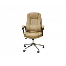 Silla Ejecutiva Naceb Technology Cafe NA-0930C - Ejecutiva, Asiento acolchado, Café, Vinipiel