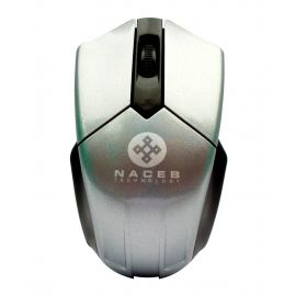 Mouse Naceb TechnologyGris, RF inalámbrico