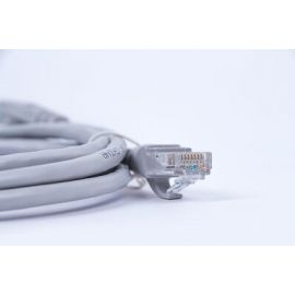 Cable de parcheo Naceb Technology1, 5 m, Gris