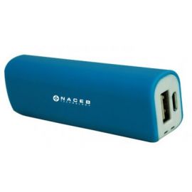 Power bank Naceb TechnologyAzul, 2200 mAh