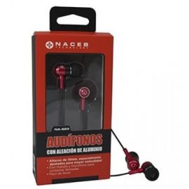 Audífonos Naceb Technology NA-623ROJBinaurale, Rojo