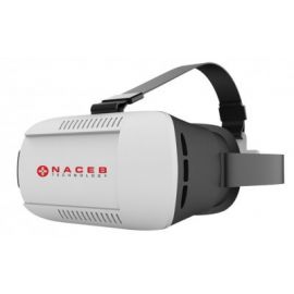 Lentes de Realidad Virtual Naceb Technology NA-624Negro, Color blanco, Smartphones
