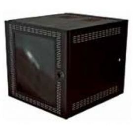 Gabinete North System Para Montaje En Pared S/E 9 U.R. Color Negro Texturizado. No Incluye  Flete