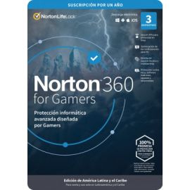 Norton 360 Caja For Gamers Antivirus de 3 Licencias (TMNR-023) - 