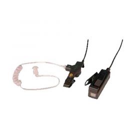 Kit de Micrófono-Audífono profesional de 2 cables Motorola MOTOTRBO: APX1000-8000 XPR6100-6550, MTP850S,MTP6550/6750