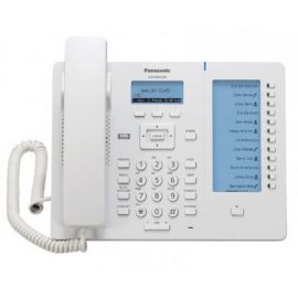 Teléfono SIP PANASONIC KX-HDV230XSi, LCD, Color blanco