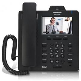 Teléfono SIP PANASONIC KX-HDV430XBSi, LCD, Negro