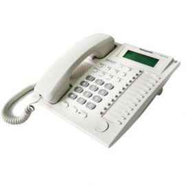Teléfono Híbrido PANASONICEscritorio, Color blanco, Si, No, LCD