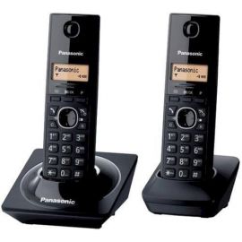 Teléfono Inalámbrico PANASONIC KX-TG1712MEBEscritorio, Negro, No, Si, LCD