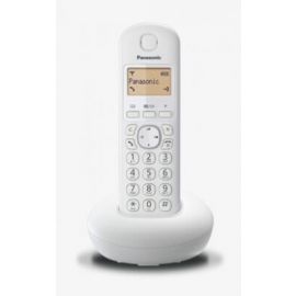 Teléfono Inalámbrico PANASONIC KX-TGB210MEWEscritorio, Color blanco, LCD