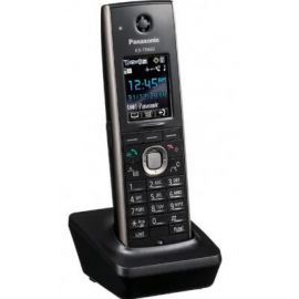 Teléfono IP Inalámbrico Propietario PANASONIC KX-TPA60LCD, Negro