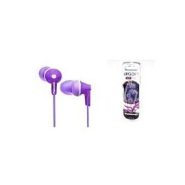 Audífonos Tipo Insercion (In-Ear) Panasonic Rp-Hje125Pp Color Violeta Conector 3.5mm