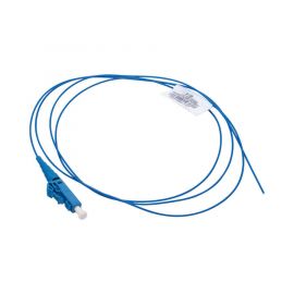 Pigtail de Fibra Óptica LC Simplex, Monomodo OS2 9/125, 900um, Color Azul, 3 Metros