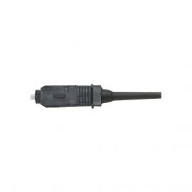 Conector de Fibra Óptica pre-pulido OptiCam SC Simplex, Multimodo 50/125 OM2, Color Negro