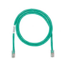 Cable de parcheo UTP Categoría 5e, con plug modular en cada extremo1.5 m.Verde