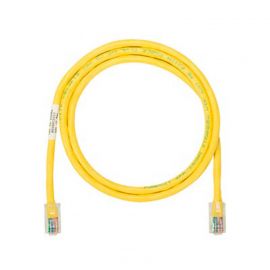 Cable de parcheo UTP Categoría 5e, con plug modular en cada extremo2 m.Amarillo
