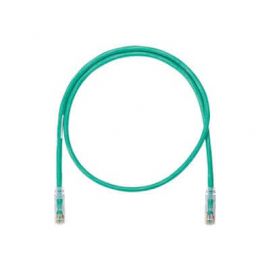 Cable de parcheo UTP Categoría 6, con plug modular en cada extremo1.5 m.Verde